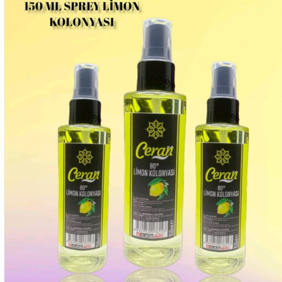 CERAN Kolonya Zitrone Spray 100ml (144 pcs)